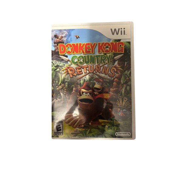 Nintendo Other - Donkey Kong Country Returns Nintendo Wii Game Complete With Case & Disc